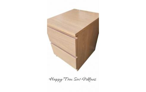 SCHUBLADENKASTEN 2 SCHUBLADEN, , HOLZ LOOK