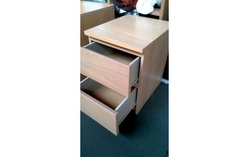 SCHUBLADENKASTEN 2 SCHUBLADEN, , HOLZ LOOK