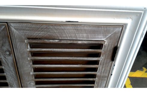 SPIEGEL MET, , FENSTERLADEN WEISS BLEIWEISS