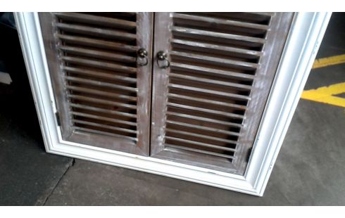 SPIEGEL MET, , FENSTERLADEN WEISS BLEIWEISS