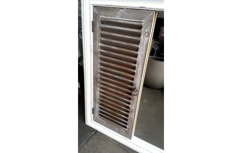 SPIEGEL MET, , FENSTERLADEN WEISS BLEIWEISS