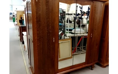 ARMOIRE 4 PORTES AVEC MIROIR