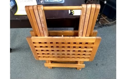 TABLE D'APPOINT Teck pliante