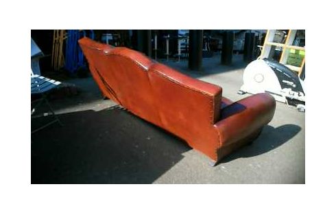 CANAPE CUIR CLUB 3PLACES