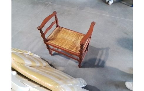 CHAISE DE PIANO PAILLEE