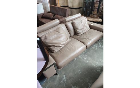 CANAPE 2P BEIGE ROCHEBOBOIS