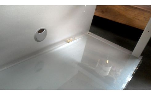 MUEBLE TELE GRIS METAL BISELADO HIELO, , MÓVIL