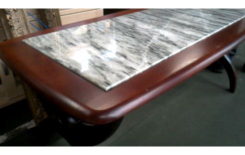 WOHNZIMMERTISCH 1 IM VINTAGE-STIL MARMORSTEIN