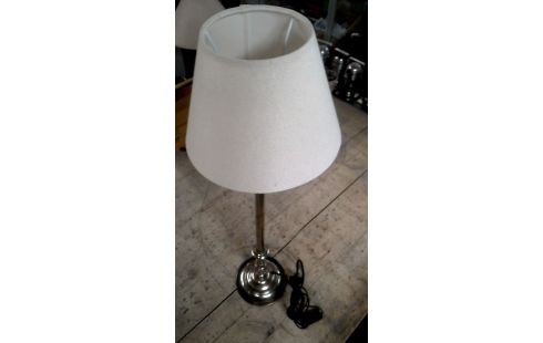 TAFELLAMP ZILVERKLEUR