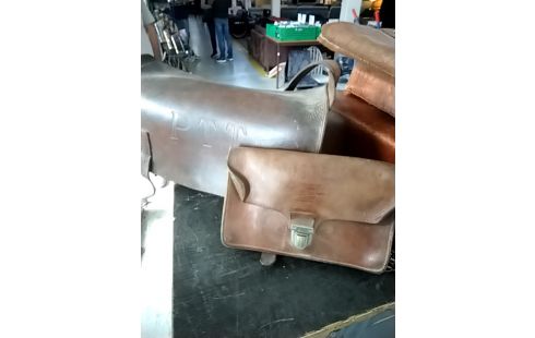 SACOCHE + POCHETTE LA POSTE VINTAGE