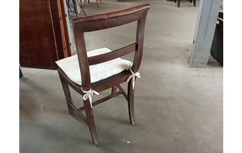 CHAISE TECK FONCE LOT 4