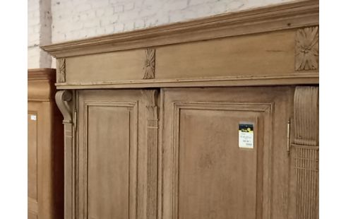 GARDE ROBES CHARLES X 19 EME CHENE DÉCAPÉ