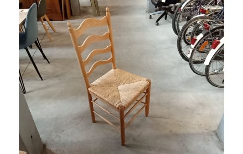 CHAISE FOND PAILLE LOT 8