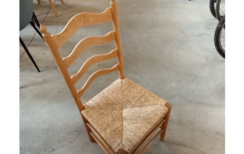 CHAISE FOND PAILLE LOT 8