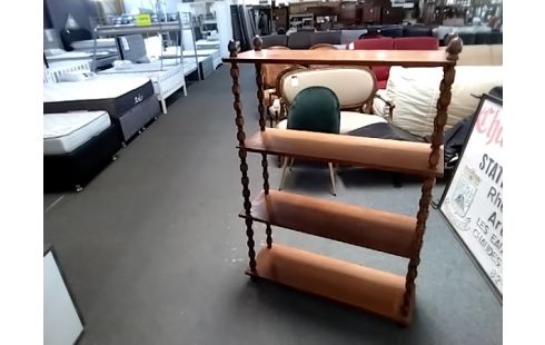 ETAGERE 4 NIVEAUX RUSTIQUE