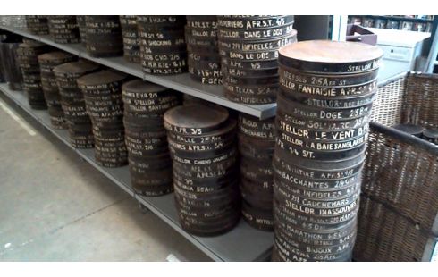 FILMROL DOOS GROOT IN METAAL MET TEKST