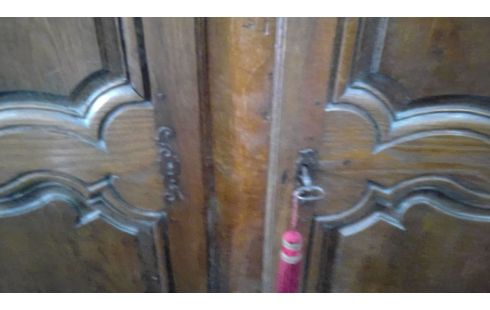 FRANSE ANTIEKE EETKAMER KAST/MET SLEUTEL 18DE EEUW