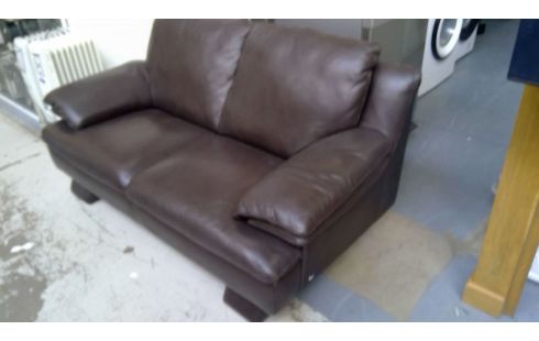 LEDEREN 2ZIT ITALSOFA