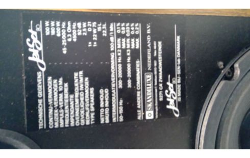 LUIDSPREKER PAAR SKANDILUXE JETSET80