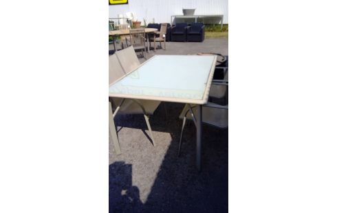 TERRASTAFEL MODERN GLAS/ALU