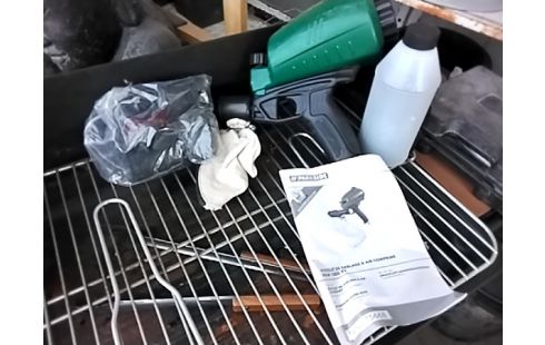 PISTOLET DE SABLAGE + ACC RSV