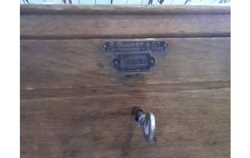 CAISSON ANCIEN EN BOIS 5 TIROIRS