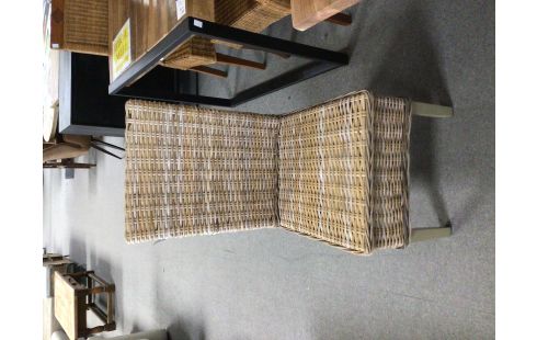 CHAISE EN ROTIN LOT DE 6