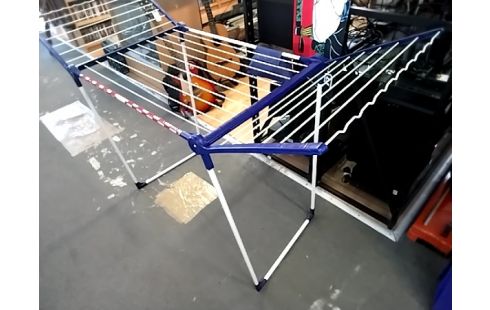 ETENDOIR A LINGE Blanc blue