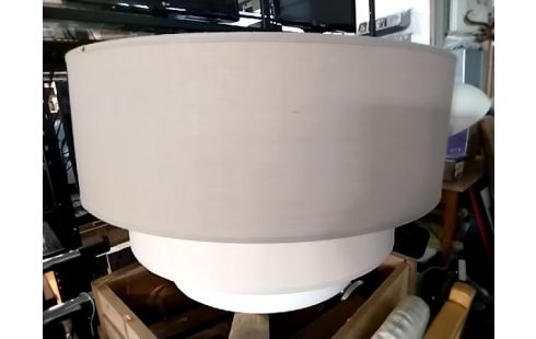 LUSTRE Moderne 3 ronds beige marron