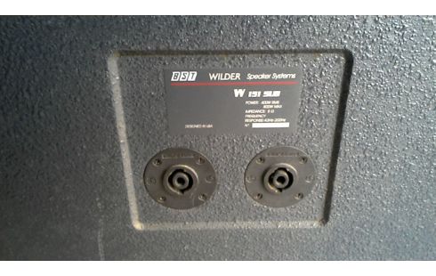 ENCEINTE SONO BST WILDER W151 SUB