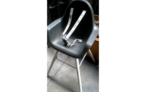 SILLA NIÑO GRIS BLANCA