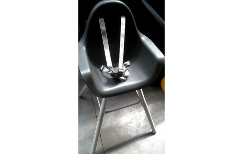 SILLA NIÑO GRIS BLANCA