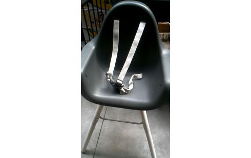 SILLA NIÑO GRIS BLANCA