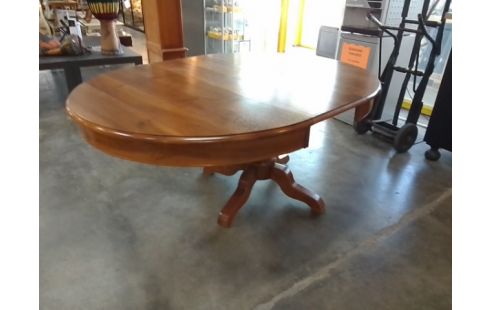 TABLE STYLE LOUIS PHILIPPE + ALLONGES