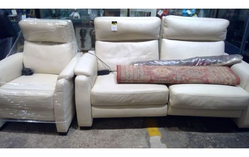 SALON CUIR RELAX 3+1