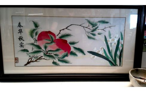 KADER CHINEES  ZIJDEWERK