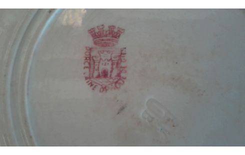 GIEN PAIRE ASSIETTES PARLANTES