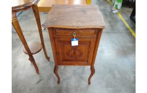 CHEVET 1 TIROIR 1 PORTE BOIS STYLE LOUIS XV