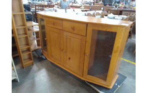 ENFILADE PIN 4 PORTES 2 TIROIRS