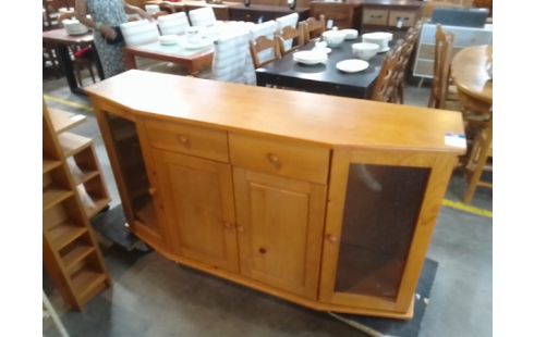 ENFILADE PIN 4 PORTES 2 TIROIRS