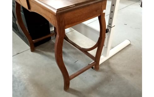 BUREAU chene pieds galbes 1tiroir/table d'apppoint