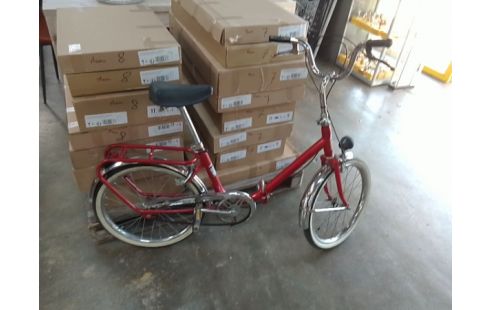 MINI VELO PLIABLE ROUGE
