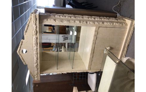 MEUBLE BAR LOOK PIERRE COQUILLAGE 2 PORTES