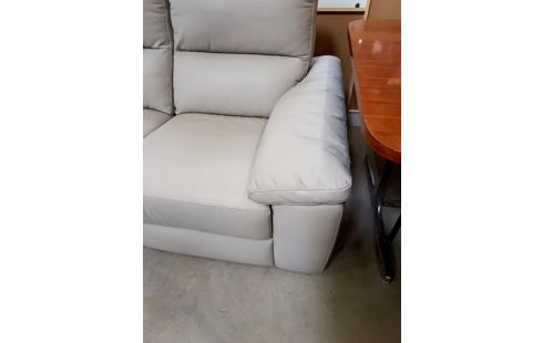 SALON D'ANGLE RELAX ÉLECTRIQUE CUIR P.SOFA