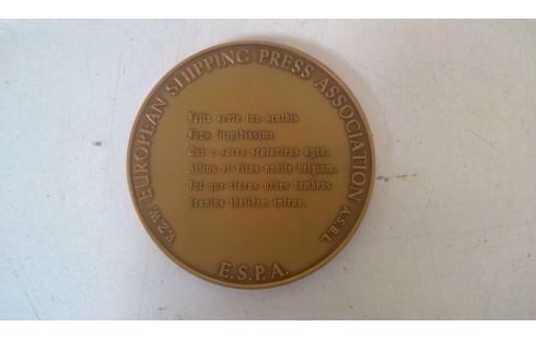 MEDAILLE E.S.P.A.  BRONS J.KEUSTERMANS