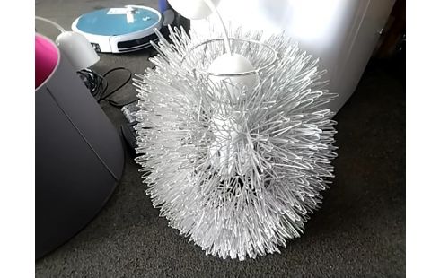 LUSTRE GRIS EFFET PIQUES