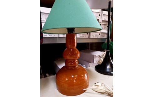 LAMPE CÉRAMIQUE VERNISSÉ