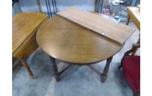 TABLE RONDE BOIS 1 ALLONGE