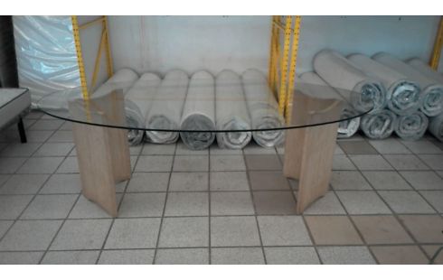 TISCH DESIGN TRAVERTIN 70ER JAHRE