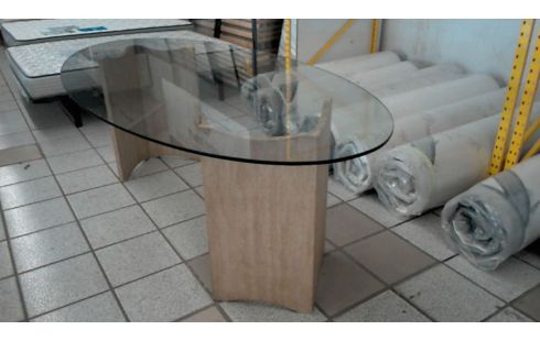 TISCH DESIGN TRAVERTIN 70ER JAHRE